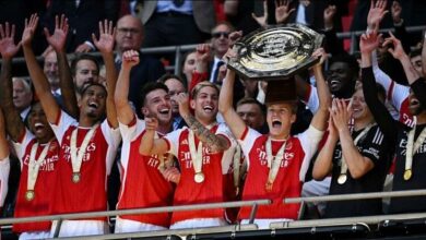 FA Community Shield Arsenal became champions for the 17th time by defeating Manchester City