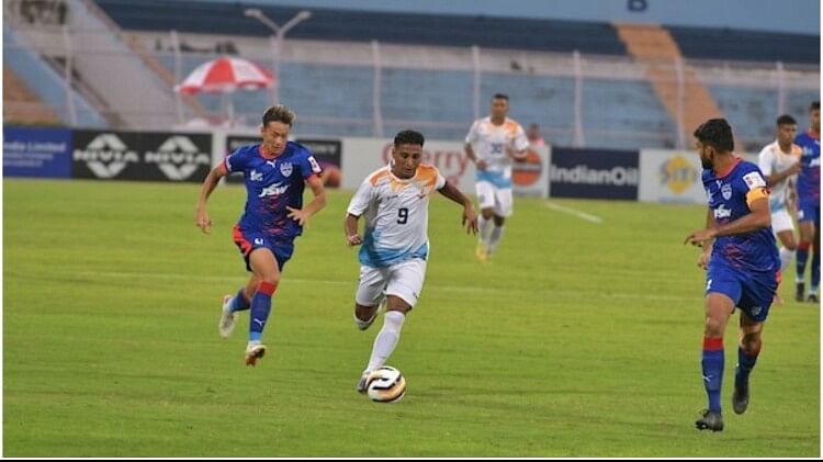 Durand Cup: Champions Bengaluru FC and Indian Air Force played a draw, the football match ended in a 1-1 draw