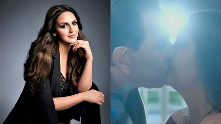 Esha Deol reaction on dharmendra kissing scene with shabana azmi in rocky rani ki prem kahani
