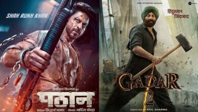 Sunny Deol Gadar 2 beats Shah Rukh Khan Pathaan in first Monday box office collections details inside