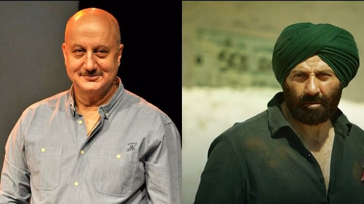 Anupam Kher Watched Gadar 2 on Single Screen Praised Sunny deol Utkarsh Sharma Manish Wadhwa Anil Sharma