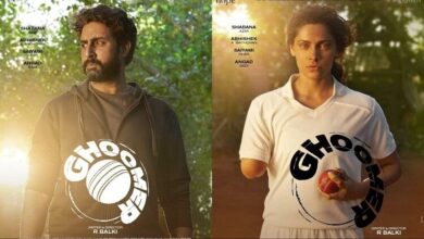 Ghoomer Review in Hindi by Pankaj Shukla Abhishek A Bachchan Saiyami Kher Shabana Azmi Angad Bedi R Balki