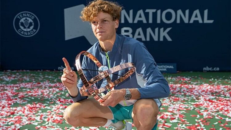 National Bank Open: Italy's Sinner won the Masters 1000 title for the first time, defeating Australia's Minaur