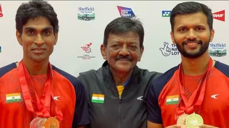 Pramod Bhagat-Sukant Kadam duo won gold medal in Para Badminton tournament of four countries