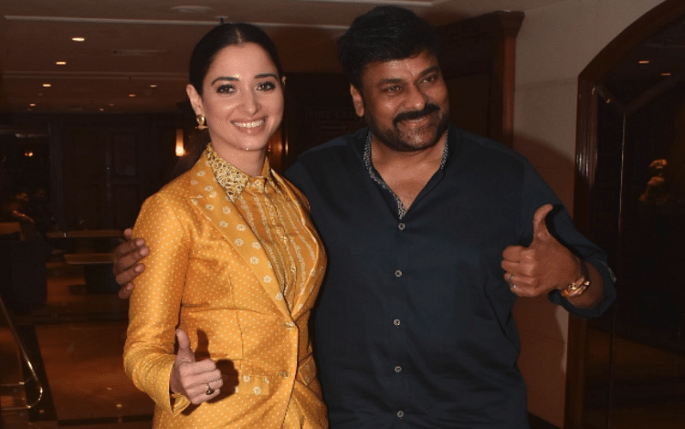 Tamannaah Bhatia not Joined Chiranjeevui Film Bholaa Shankar Pre release event Know Details Here