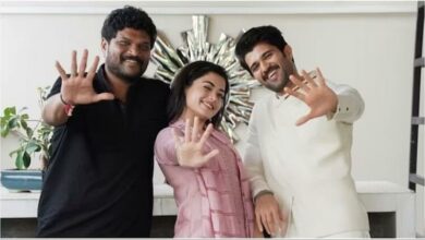 Vijay Deverakonda rashmika Mandanna get Together to Celebrate 5 years of Geetha Govindam