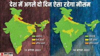 Weather Forecast Today IMD Heavy Rainfall Red Alert in Uttarakhand Himachal and Delhi Rain News