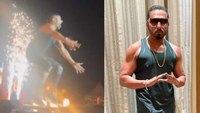 Yo Yo Honey Singh trolled for jumping on stage during live performance trolls said ye kis desh ka bandar hai